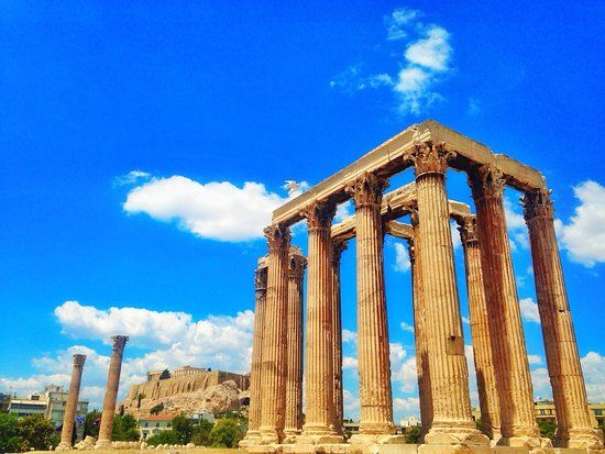 Templet for den Olympiske Zeus